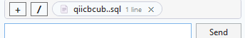 The chat's active-document context bar with Pinned / Attached chips and a following-the-active-document status